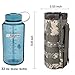 Outdoor Gear Mesh Flask Bag Drawstring Water Bottle Pouch Molle Water Bottle Attachment ACU CP Camouflage Tactical Hiking Camping (ACU)