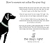 The Dog's Right! Dog Cooling Collar Bandana (Size 14 to 16 inches, Adjustable for Medium Sized Dogs)