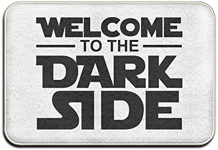 Welcome To The Dark Side Indoor Super Absorbs Mud Doormat Non Slip Door Mat For Front Door