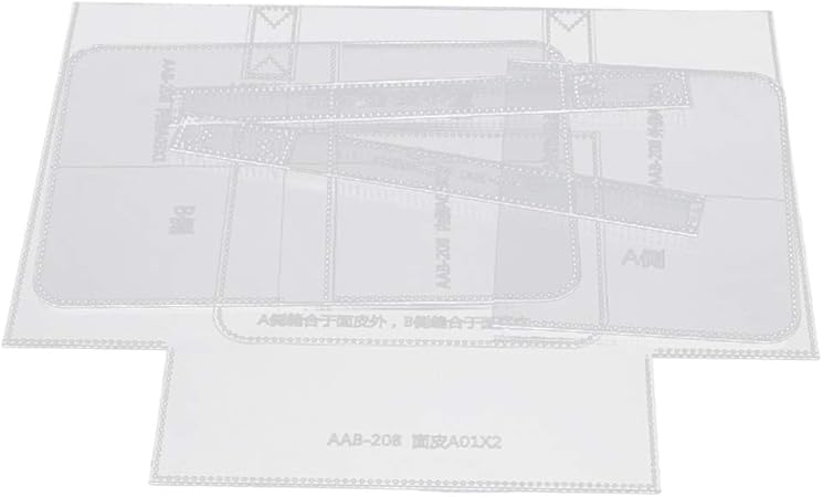 Amazon Co Jp レザークラフト型紙 アクリル型紙 革工芸型紙 トートバッグ作り 革工芸品 1セット おもちゃ