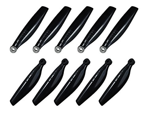 Microheli Plastic Folding Blade Propeller 5545 CW/CCW (BLACK) (for MH Blade Propeller 5545 series)