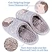 Cute Animal House Slippers for Women Fuzzy Hedgehog Home Shoes Waterproof Sole Indoor Slippers, Beige, 6-7.5 Women / 4.5-6 Men