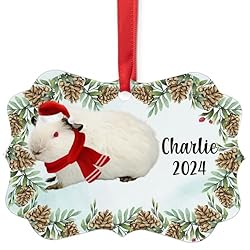 Himalayan Guinea Pig Christmas Ornament 2024