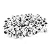 100 Pieces Stainless Steel 304HC Hex Nylock Nyloc Nut M5 A2-70