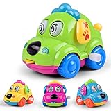Putars Cute Baby Kids 1PC Clockwork Funny Toy Cartoon Puppy Clockwork Car Educational Toys