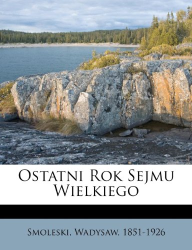 Ostatni rok sejmu wielkiego (Polish Edition)