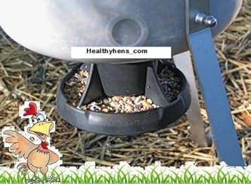 15cm Poultry Pan Feeder Attachment Chicken Pheasant Quail Eggs