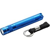 MagLite Solitaire LED 1-Cell AAA Flashlight &ndash; Compact, Water-Resistant, Adjustable Beam &ndash; Blue