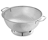 Bellemain Micro-perforated Stainless Steel 5-quart Colander-Dishwasher Safe