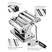 Pasta Machine, iSiLER 150 Roller Pasta Maker, 9 Adjustable Thickness Settings Noodles Maker with Washable Aluminum Alloy Rollers and Cutter,Perfect for Spaghetti, Fettuccini, Lasagna or Dumpling Skins