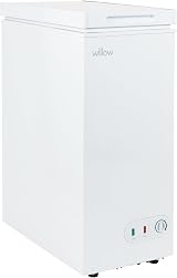 Willow WCF60W 51L Freestanding Chest Freezer Garage Safe 4-Star - White view 5