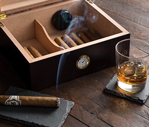 Eekay Wares Capri-Glasstop Humidor - Thumbnail 4