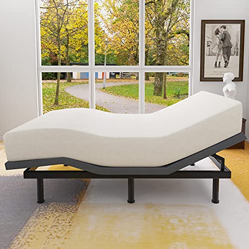 Adjustable Bed Base, Smart Electric Adjustable Bed Frame With Head