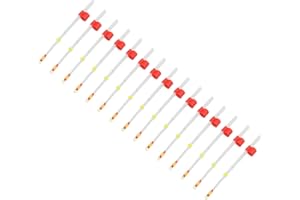 Ice Fishing Pole Tip, 15pcs/Set Mini Winter Ice Fishing Rod Top Tip Durable Extension Rods Fishing Tackle Fishing Parts