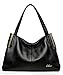 CLUCI Leather Handbags Designer Tote Purse Satchel Shoulder Bag for Women