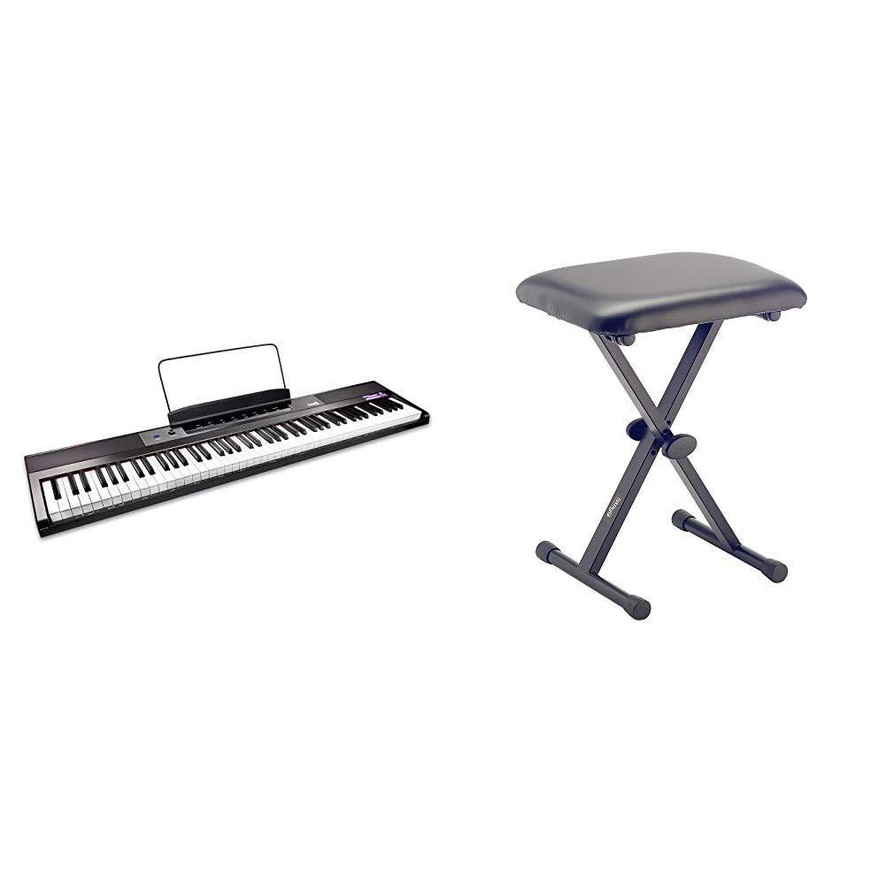 Buy RockJam RJ88DP 88 Key Beginner Digital Piano Keyboard Piano with