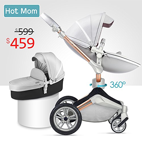 Baby Stroller 360 Rotation Function,Hot Mom 3 in 1 Travel ...