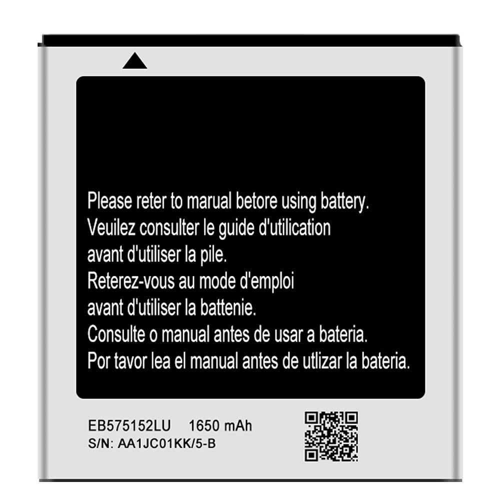 DDONG for Samsung Galaxy S SGH-T959V Replacement Battery EB575152LU EB575152YZ EB575152LA