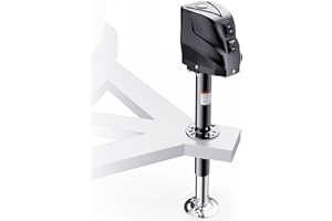 FZZD 5500-7500lbs Electric Trailer Jack, 23.2" Vertical Travel, 12V DC,for RV Trailer, Camper