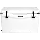 SereneLife Ultra-Tough 25-75 Quart Rotomolded Cooler Box, Holds Upto 64 Cans, Keeps Ice Up to 5 Days, Heavy-Duty Insulated Portable Ice Chest Box, Ideal for Camping, Beach, Picnics, Tailgating, etc