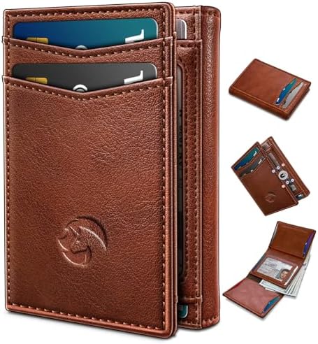 Amazon.com: miyozi Airtag Wallet for Men- with Money Clip Gift
