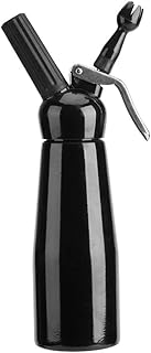 Schlagsahne Dispenser - Professioneller Sahnehahn Peitsche Siphon Peitsche Schaumhersteller für köstliche hausgemachte Schlagsahne Saucen Desserts und infundierte Liköre, 500 ml
