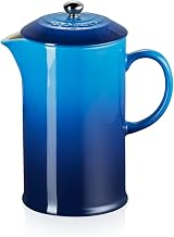 Le Creuset Stoneware Cafetiere French Press 1 L Azure 60706082200003 view 2