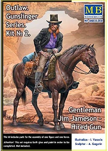 Masterbox 1:35 - Gunslinger 2 Gentleman Jim Jameson