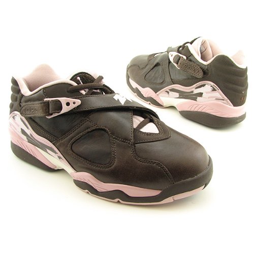 NIKE Air Jordan 8 Retro Low Brown Shoes 