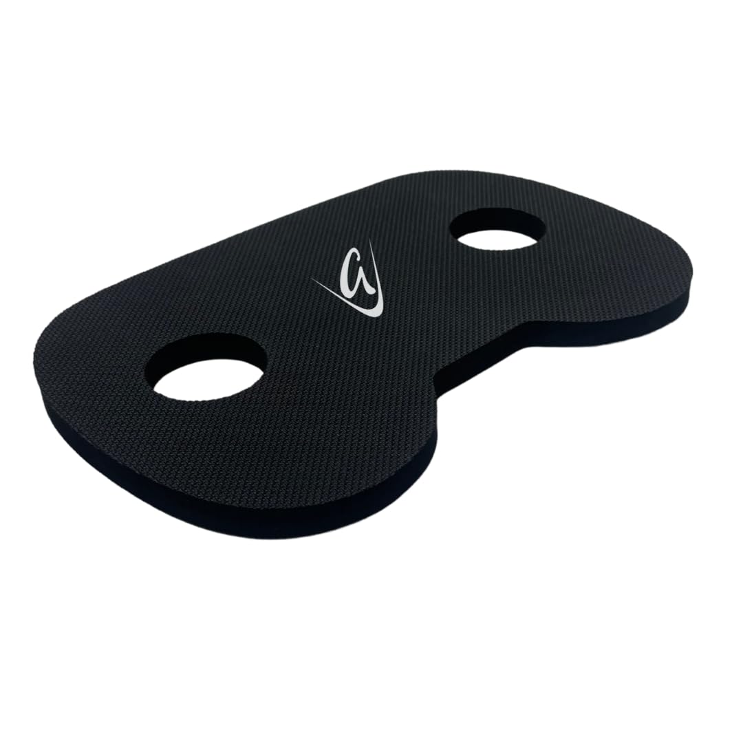 GODFREY Women’s Rowing Seat Pad - 12mm Waterproof Non-Slip Rower Cushion for Concept 2, Peloton, Hydrow & Water Rowers (Black)