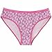 Calvin Klein Girls Graphic Bikini Panty Underwear Comfort stretch- 6 Pack (Large, New 2017 - Assorted Print -Solid Pink/Purple)