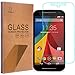 Mr Shield For Motorola Moto G2/Moto G (2nd Generation) [Tempered Glass] Screen Protector [0.3mm Ultra Thin 9H Hardness 2.5D Round Edge] with Lifetime Replacement Warranty
