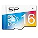 SP Silicon Power 16GB MicroSDHC UHS-1 Class10, Elite Flash Memory Card with Adapter (SP016GBSTHBU1V20SP)