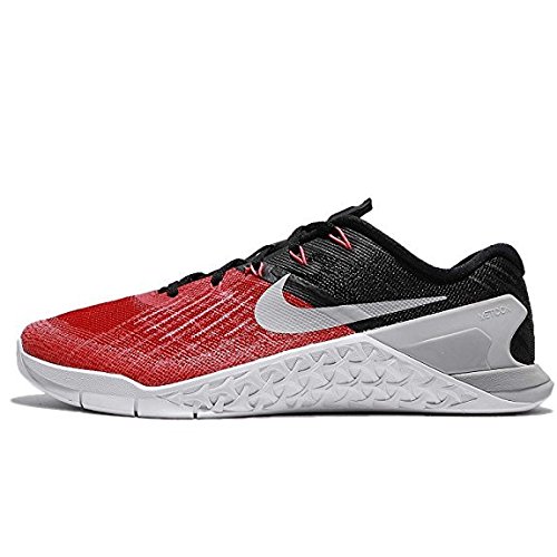 Nike Mens Metcon 3 Training Shoes Track University Red/Wolf Grey/Black 852928-600 Size 8