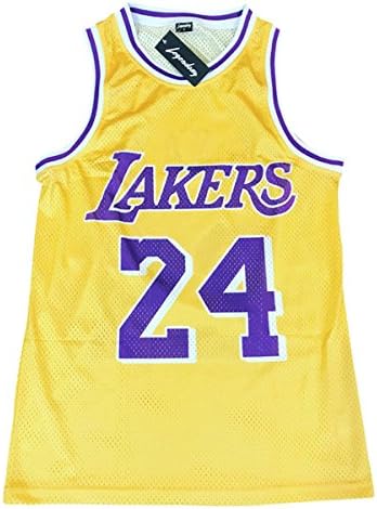 Hardwood Classics Men's Vintage Style 24 Kobe Jersey Limited Edition (Large)