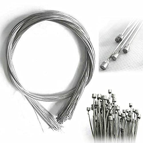 10pcs Stainless Steel Bike Shift Cable, Universal Gear Cable Inner for Road Bikes, Mountain Bikes, City Bikes, and Common Bicycles