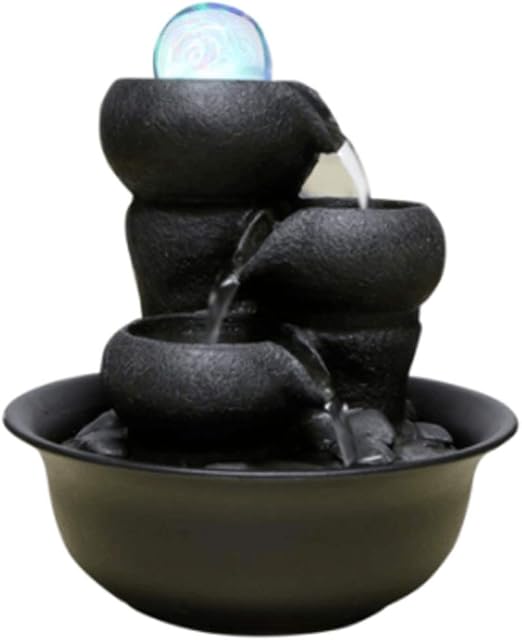 Indoor Fountains Small Relaxation Waterfall Feature Step