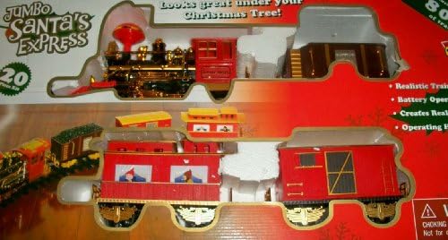 santa's jumbo express train