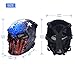 Coxeer Airsoft Mask Full Face Tactical Airsoft Mask Overhead Skull Mask Outdoor Hunting Cs War Game Mask