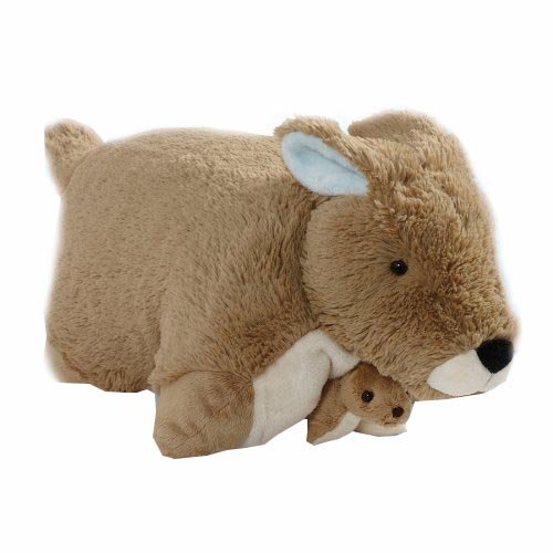 My Pillow Pets Kangaroo And Baby Plush Amazon Co Uk Toys Games