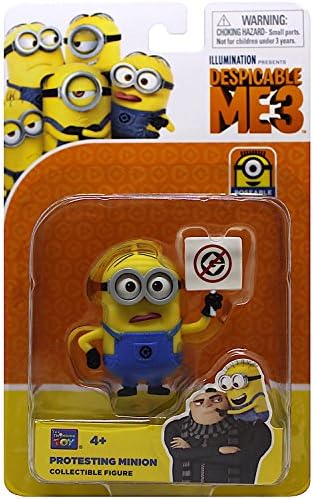 Despicable Me 3 Protestor Minion 2" Action Figure "IN STOCK"