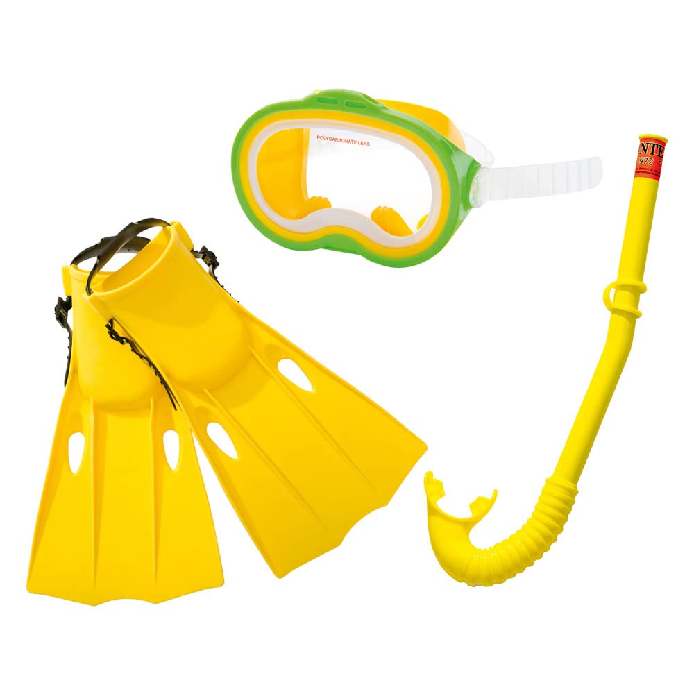 Intex - Snorkeling set M - 3 pieces - Green