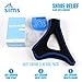 Sims Anti-Snoring Sleep Aids (3-Pack) Stop Snoring Chin Strap, Mouthguard, and Nose Vents | Supports Mouth Breathing Side or Back Sleepers | Men and Women | Adjustable