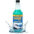 BooYah Clean Boat Wash & Wax – Award-Winning One-Step Cleaner and Protector Fortified with Carnauba Wax, Reduces Salt and Hard Water Deposits – Meets EPA Safer Choice Direct Release Criteria