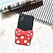 Mickey Minnie Mouse Soft Silicone Case with Kickstand for iPhone X iPhoneX Disney Cartoon Stand Black Red Color Polka Dots Protective Cute Lovely Gift Kids Boys Girls Little Teen