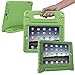 HDE Case for iPad Air 2 - Kids Shockproof Bumper Hard Cover Handle Stand with Built in Screen Protector for Apple iPad Air 2-2014 Release 2nd Generation (Green)