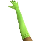 Seeksmile Classic Adult Size 22" Length Spandex Gloves Above Elbow Cosplay Costume Glove