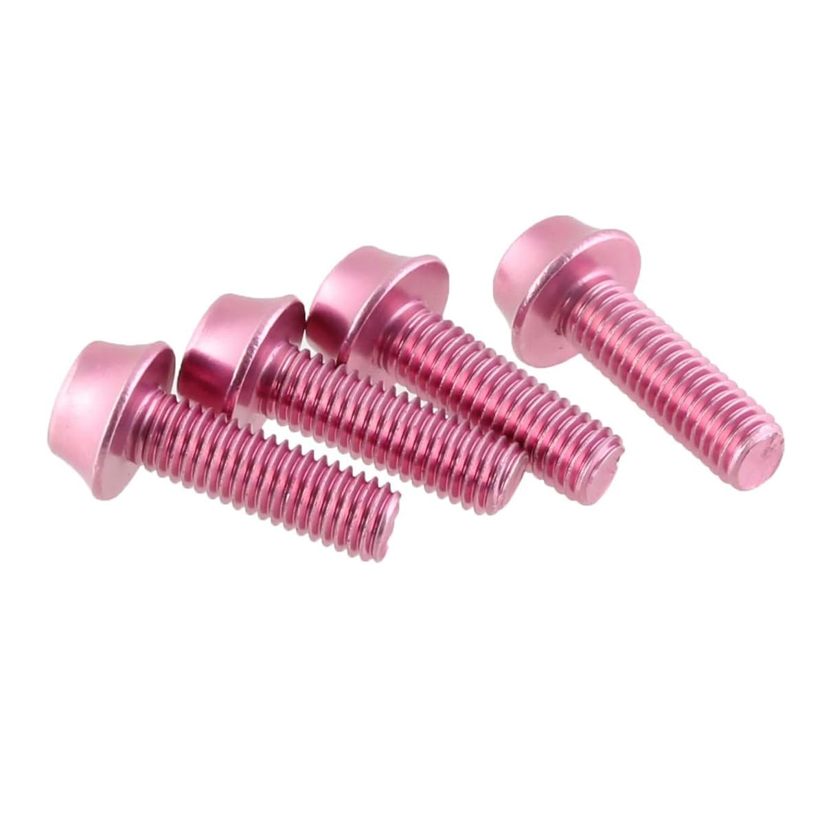 Wolf Tooth | Water Bottle Cage Bolts | Pink | Bike Accessories Custom Parts Precision Engineered