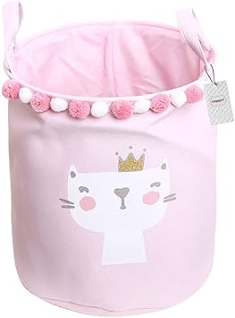 Inwagui Aufbewahrungskorb Kinderzimmer Waschekorb Stoff