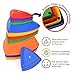 Special Supplies 11-Pieces Set Stepping Stones for Kids Indoor and Outdoor Balance Blocks Promote Coordination, Balance, Strength Child Safe Rubber, Non-Slip Edging